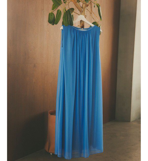 ROPE「ブライトネスヤーンギャザーワンピース/洗える」|ワンピース|