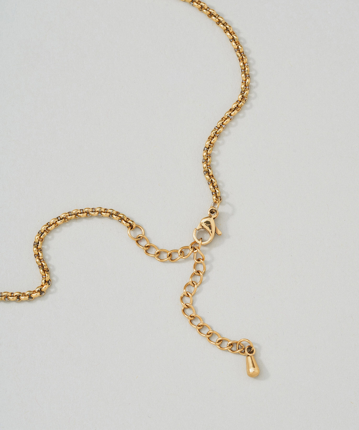 VIS「ステンレスデザインチェーンネックレス」|ネックレス|