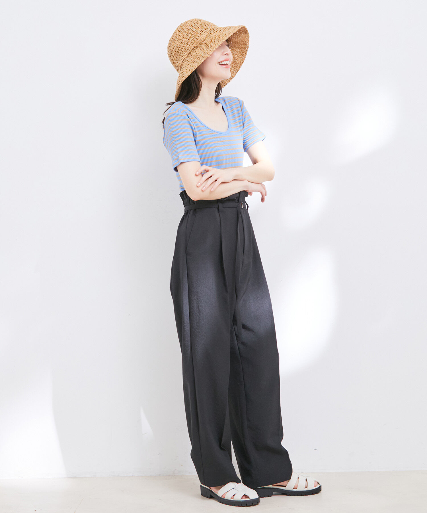 VIS「ナチュラル雑材ハット」|ハット|