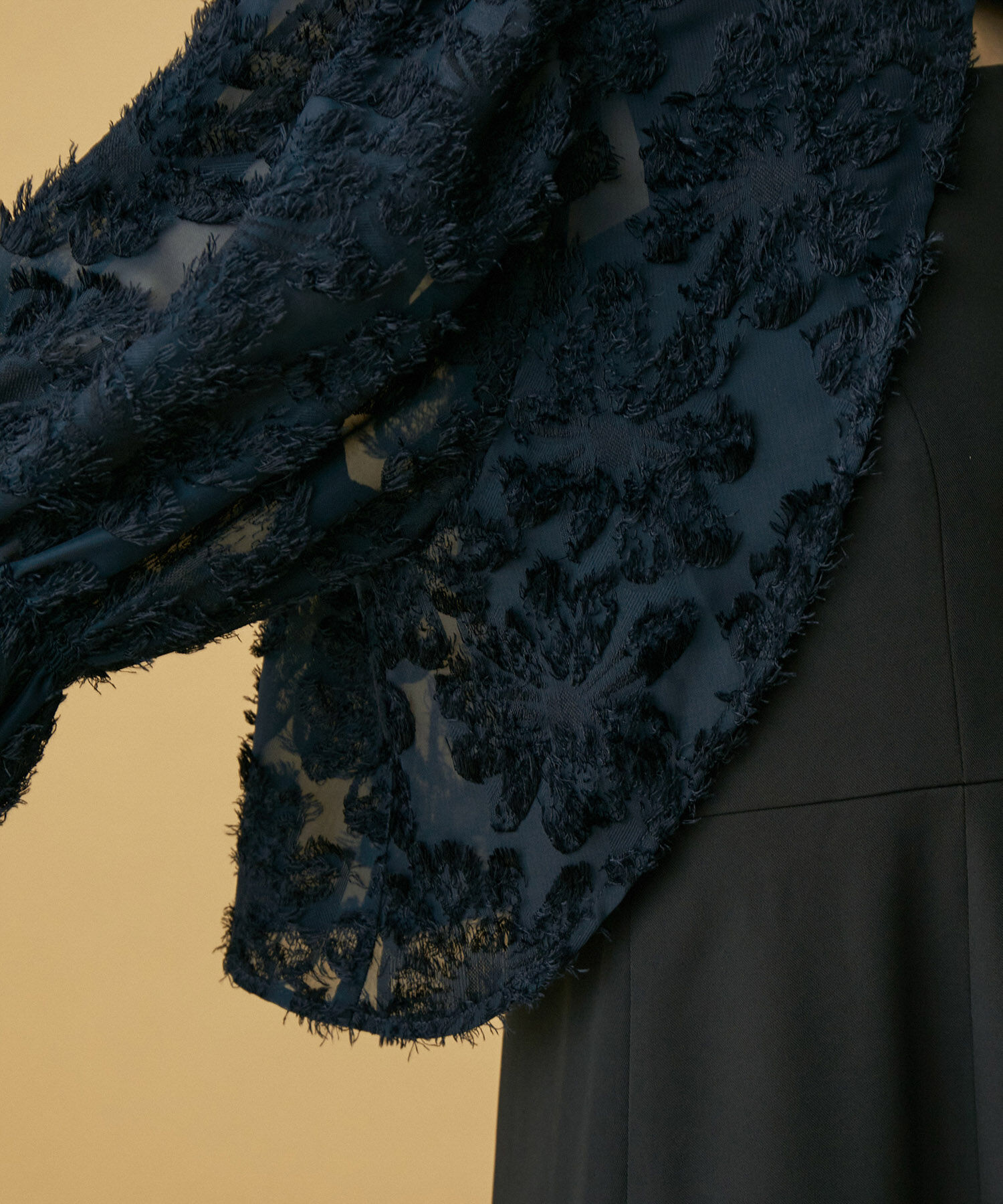 VIS「【VIS DRESS】シャーリングボレロセットワンピース」|ワンピース|