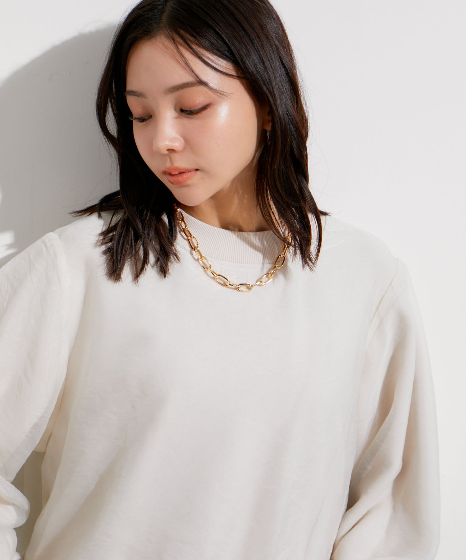 VIS「【2WAY】マンテルチェーンベルト/ネックレス」|ベルト|