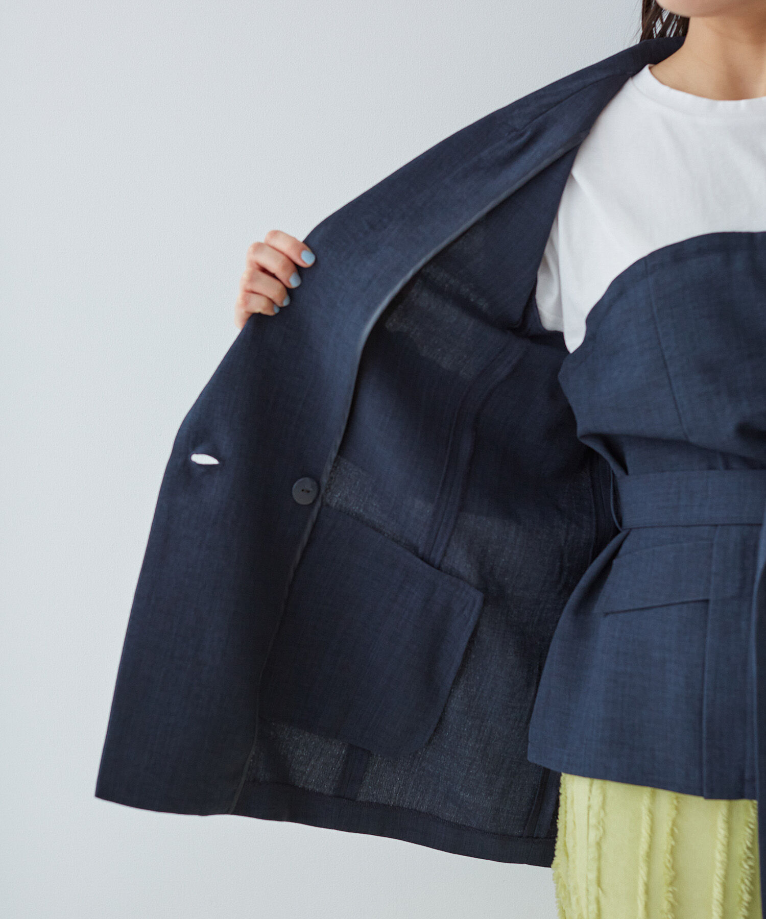 VIS「美easyテーラードジャケット【洗える】」|テーラードジャケット|