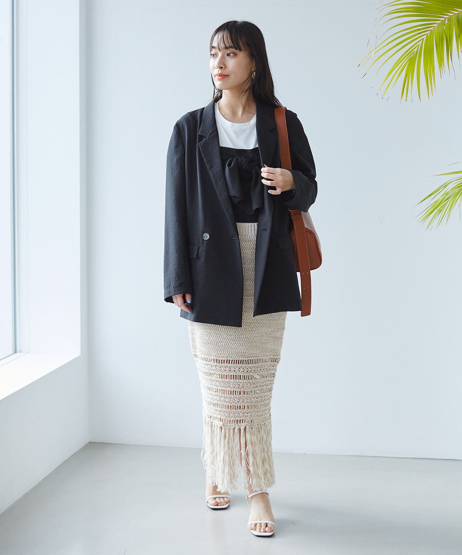 VIS「美easyテーラードジャケット【洗える】」|テーラードジャケット|