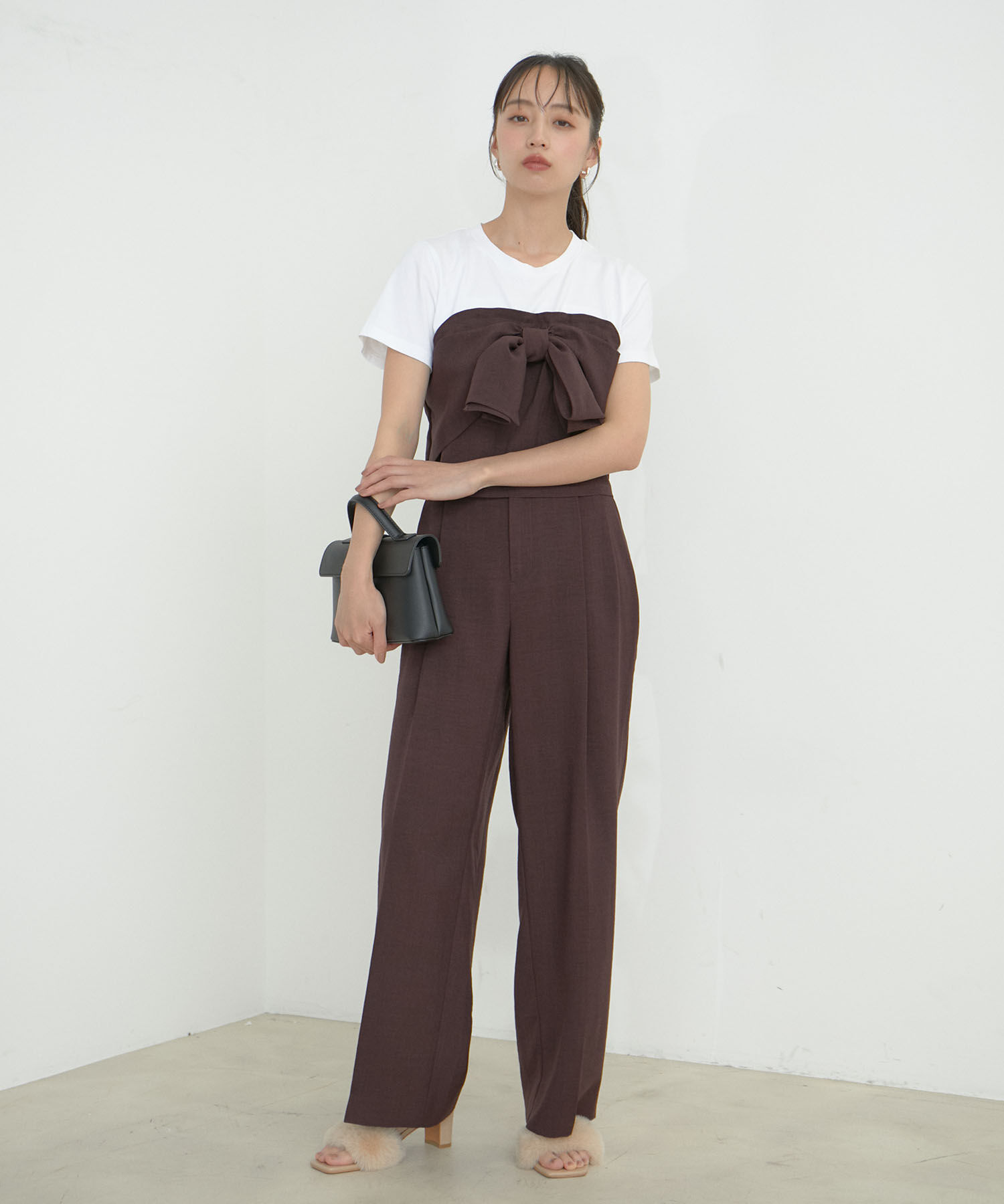 VIS「【新色追加】【2WAY】ひねり金具ワンハンドルミニショルダーバッグ」|ショルダー・メッセンジャー|