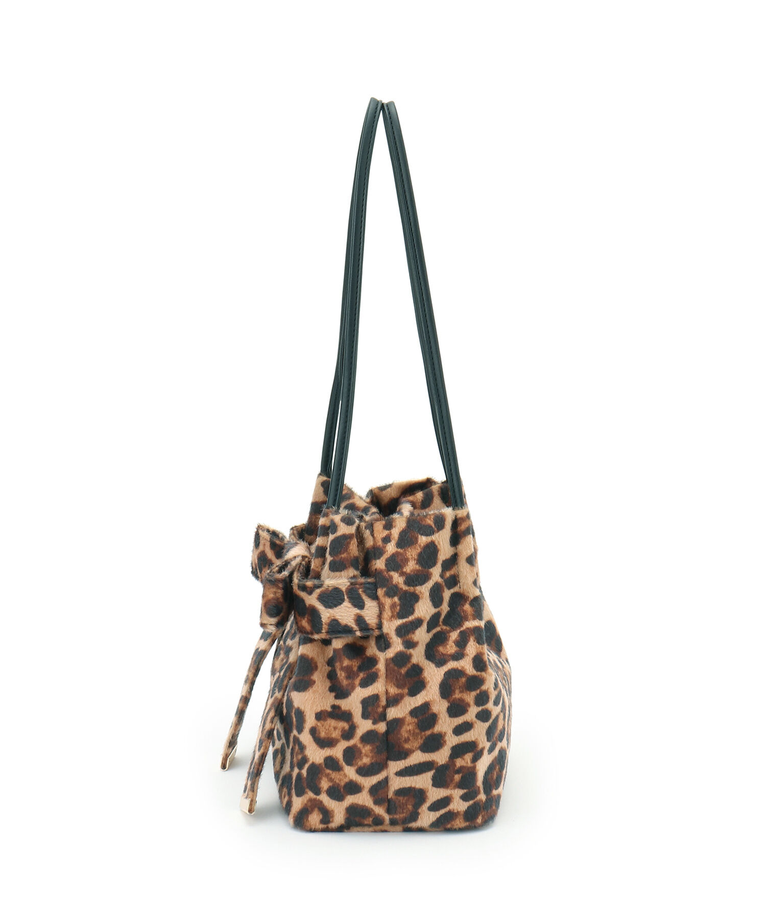 VIS「【ハンドルの長さ調節が出来る】リボンミニトートバック」|ショルダー・メッセンジャー|