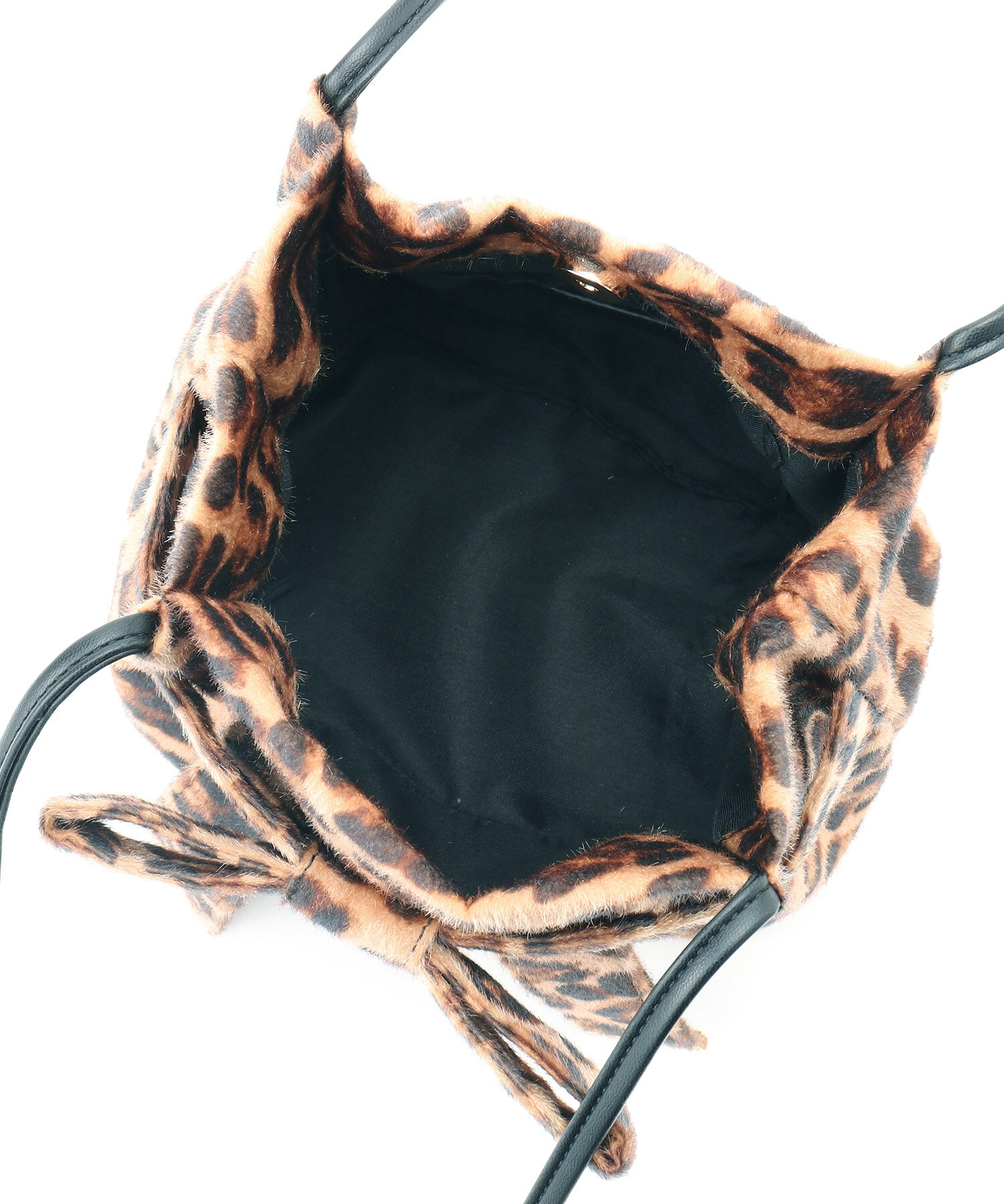 VIS「【ハンドルの長さ調節が出来る】リボンミニトートバック」|ショルダー・メッセンジャー|