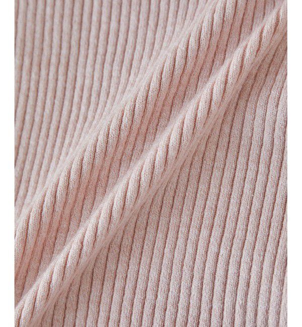 VIS「【新色追加】リブニットプチハイネックプルオーバー【低身長向けサイズ有】」|ニット・セーター|