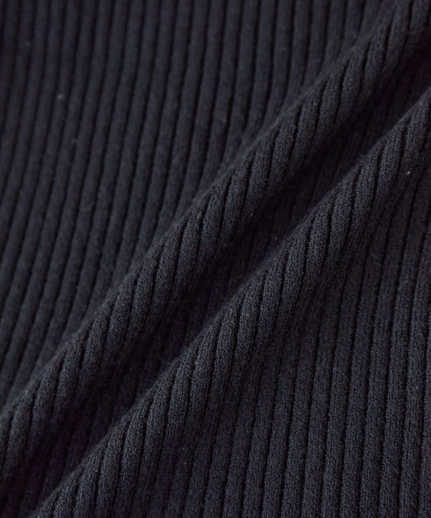 VIS「【新色追加】リブニットプチハイネックプルオーバー【低身長向けサイズ有】」|ニット・セーター|