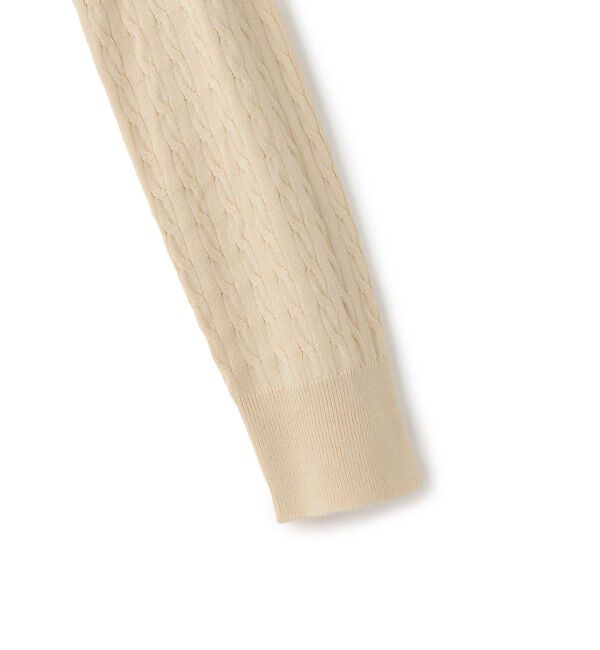 VIS「【新色追加】【POLO BCS】VIS別注ミニケーブルコンパクトニットカーディガン」|カーディガン|