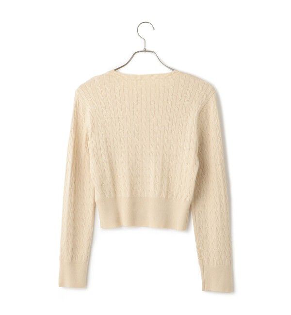 VIS「【新色追加】【POLO BCS】VIS別注ミニケーブルコンパクトニットカーディガン」|カーディガン|