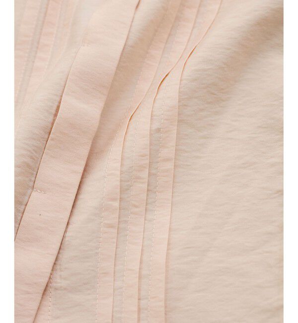 VIS「【洗える】フロントピンタックフリルブラウス」|シャツ・ブラウス|