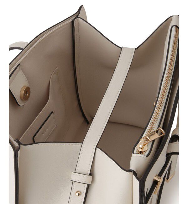 VIS「【A4収納】フラップタイトートバッグ」|トートバッグ|