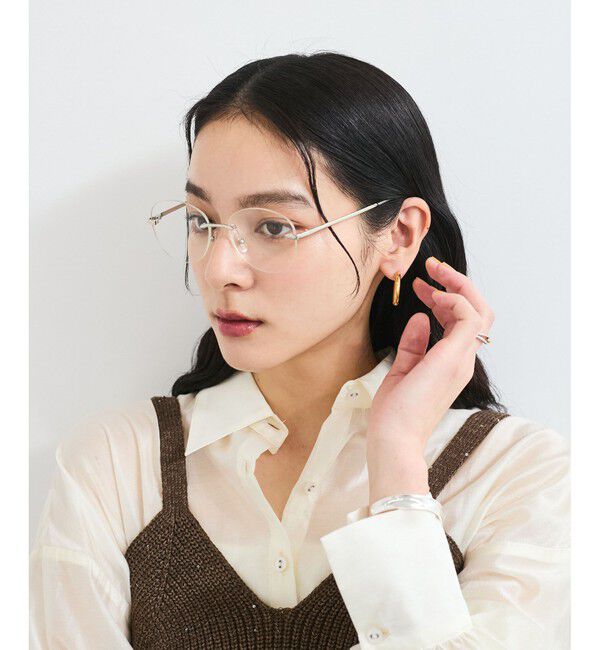 VIS「リムレスファッショングラス」|メガネ|その他