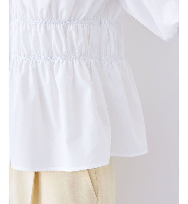 VIS「シャーリングバルーンシャツ」|シャツ・ブラウス|