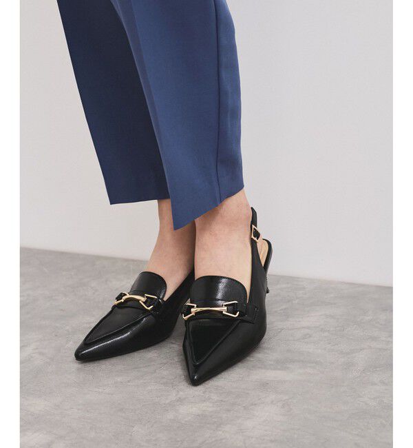 VIS「スリングバックビットパンプス」|パンプス|