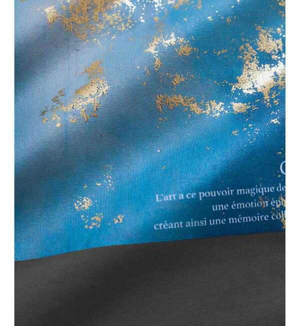 VIS「【接触冷感】箔グラフィックアートTシャツ」|Tシャツ・カットソー|