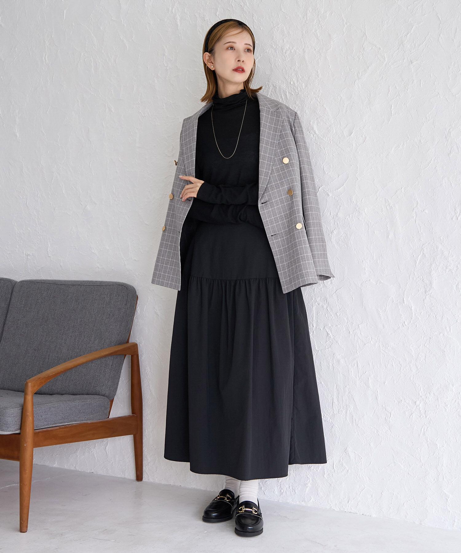 Rope&rsquo;Picnic「【WEB限定カラー: ライトグレー,イエロー】シアーカットタートル」|Tシャツ・カットソー|