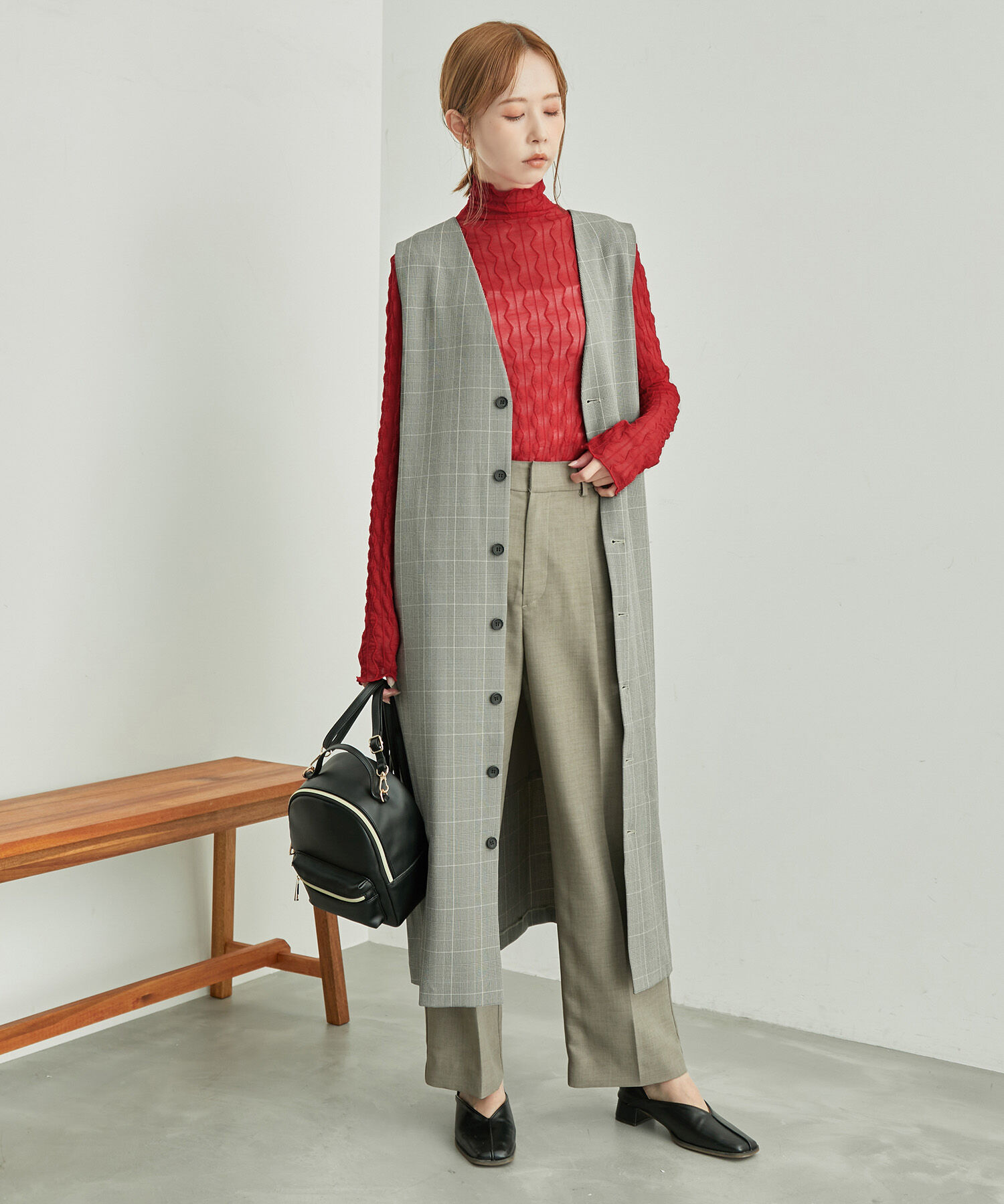 Rope&rsquo;Picnic「シアージャガードタートル」|Tシャツ・カットソー|