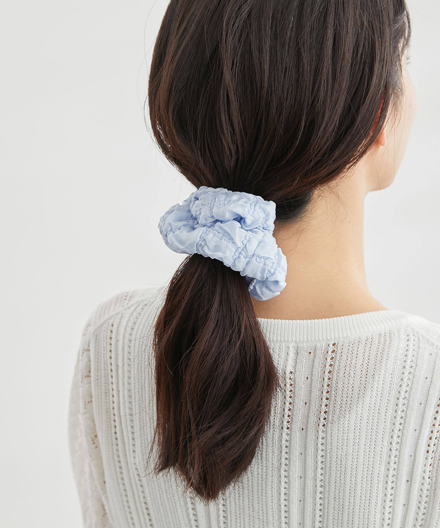 ROPE PICNIC PASSAGE「ポコポコジャガードシュシュ」|ヘアゴム・シュシュ|