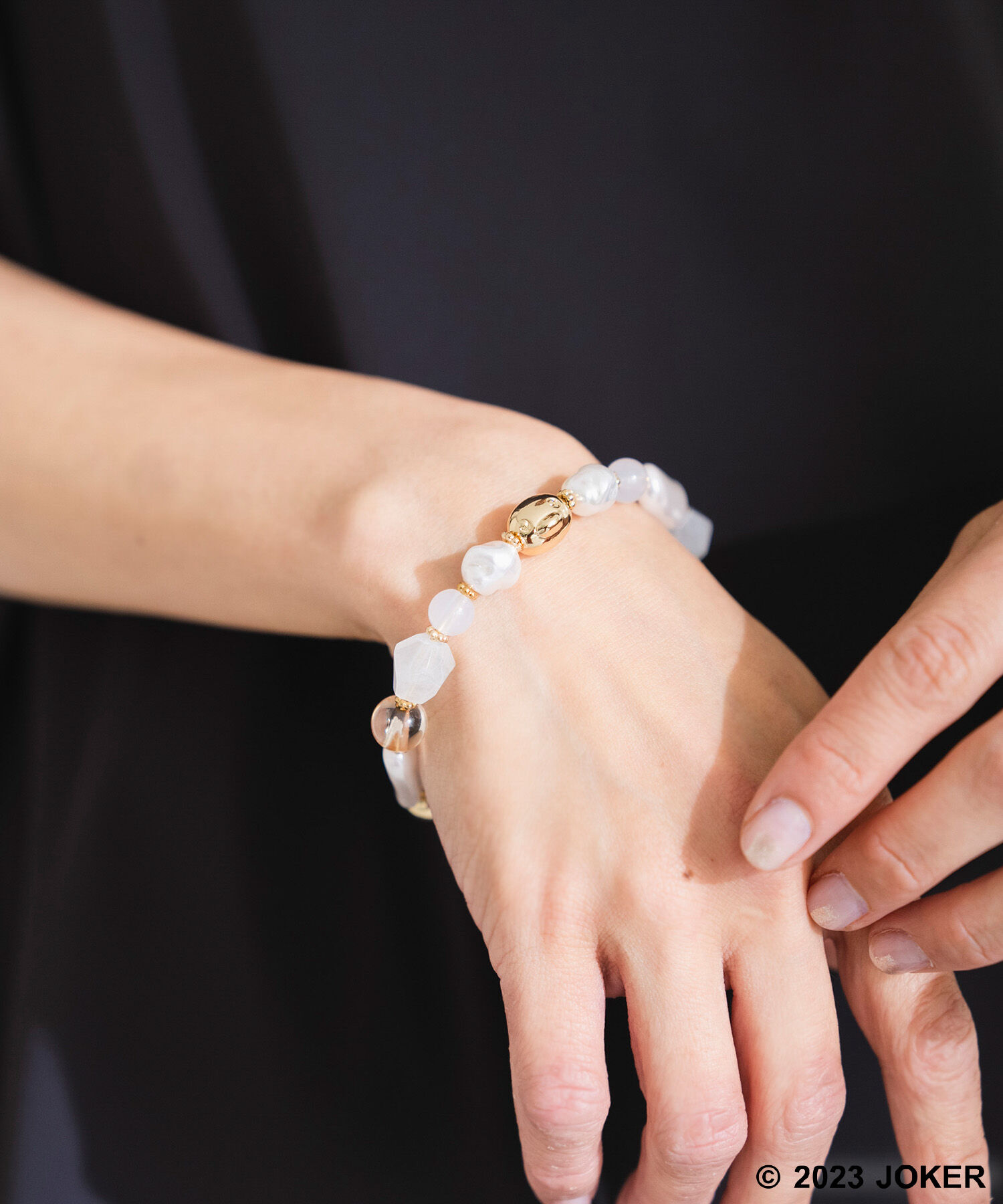 ROPE PICNIC PASSAGE「【Pingu &times; ROPE' PICNIC】ポーチ付きフェイスMIXブレスレット」|ブレスレット・バングル|