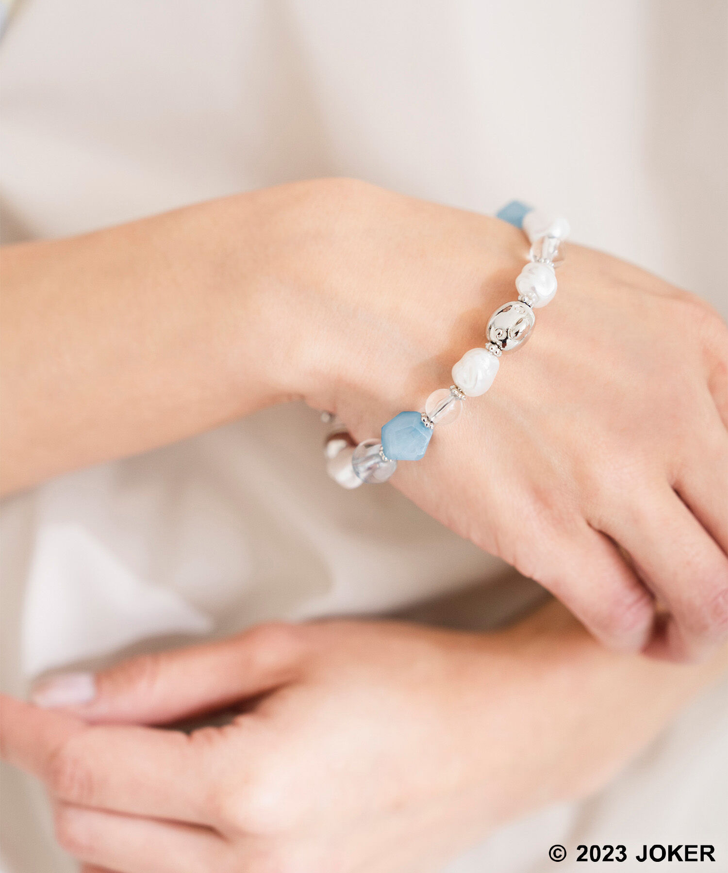 ROPE PICNIC PASSAGE「【Pingu &times; ROPE' PICNIC】ポーチ付きフェイスMIXブレスレット」|ブレスレット・バングル|