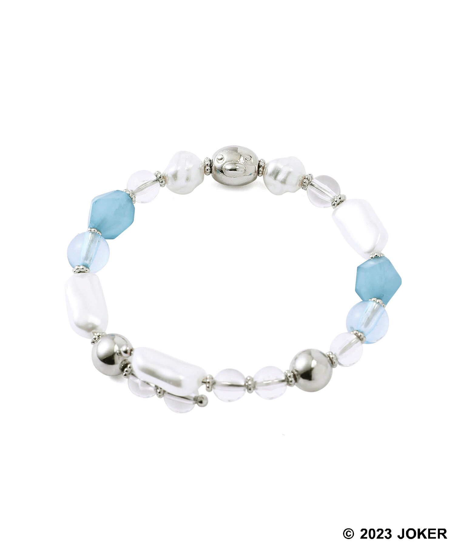 ROPE PICNIC PASSAGE「【Pingu &times; ROPE' PICNIC】ポーチ付きフェイスMIXブレスレット」|ブレスレット・バングル|