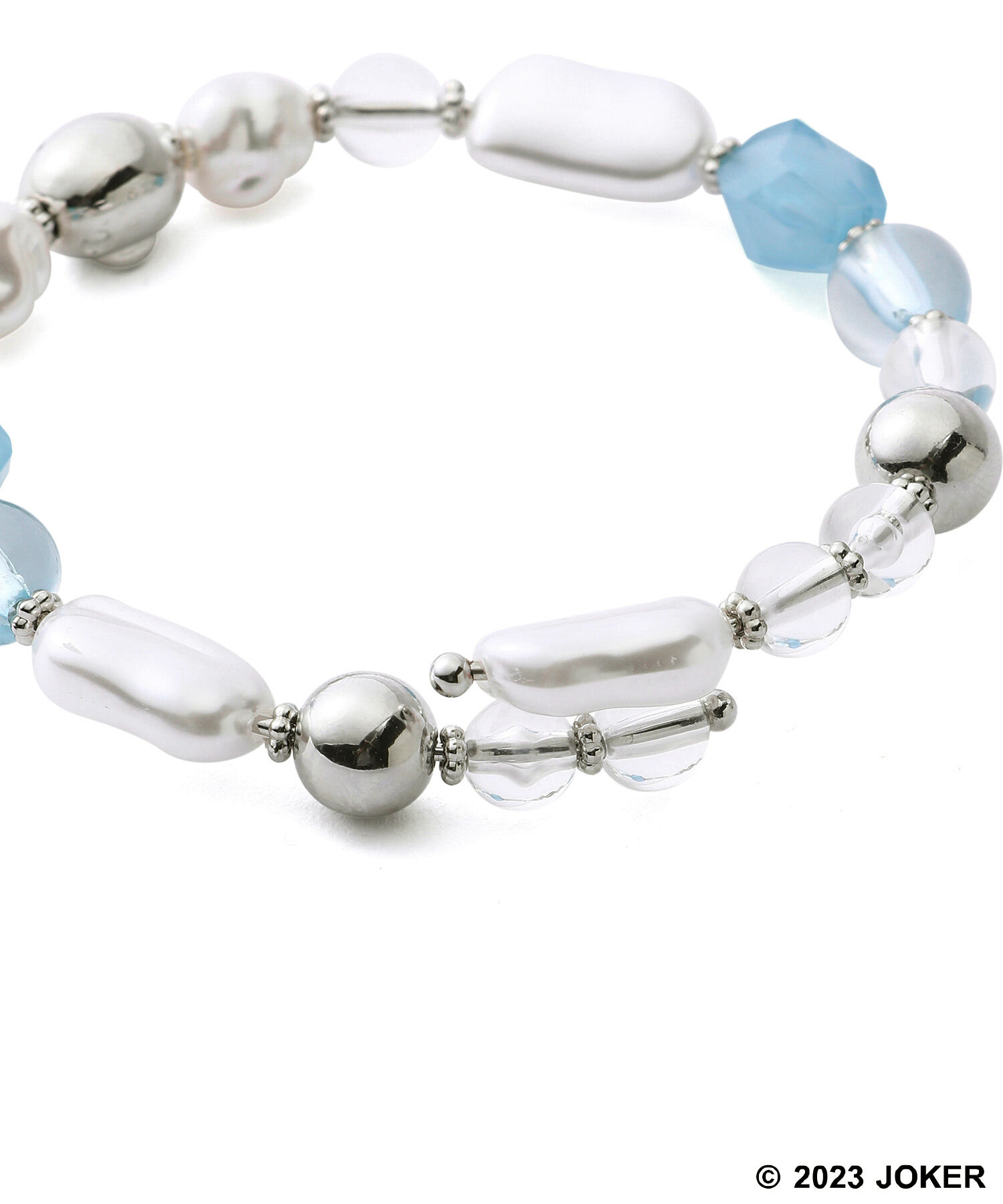 ROPE PICNIC PASSAGE「【Pingu &times; ROPE' PICNIC】ポーチ付きフェイスMIXブレスレット」|ブレスレット・バングル|