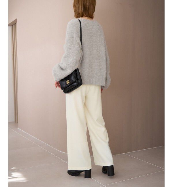 Rope&rsquo;Picnic「ワイドパンツ/防汚加工」|チノ|