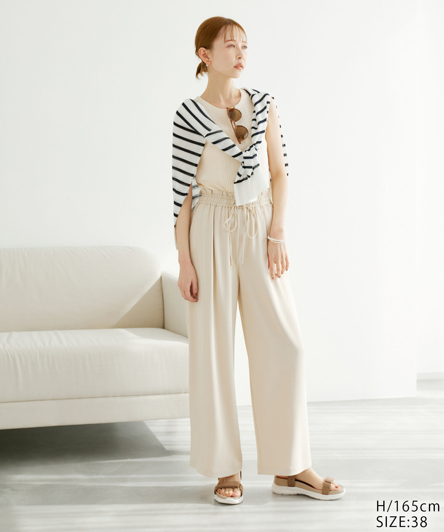 Rope&rsquo;Picnic「着丈が選べるタンクトップ」|タンクトップ|