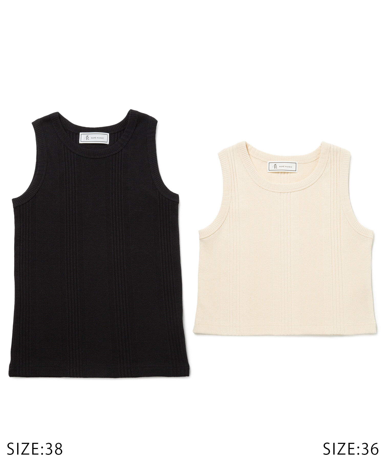 Rope&rsquo;Picnic「着丈が選べるタンクトップ」|タンクトップ|