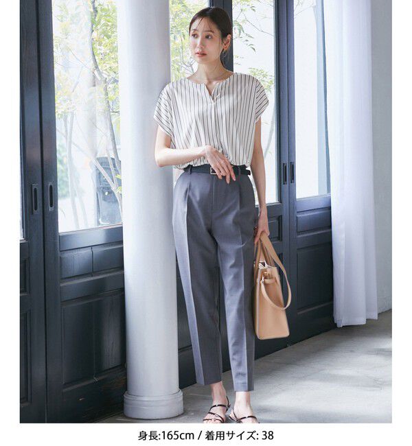 Rope&rsquo;Picnic「カットジョーゼットスキッパートップス」|Tシャツ・カットソー|