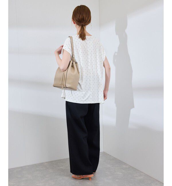 Rope&rsquo;Picnic「カットジョーゼットスキッパートップス」|Tシャツ・カットソー|