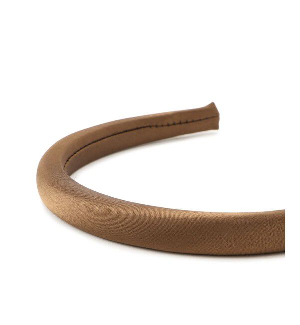 ROPE PICNIC PASSAGE「プレート付きサテンカチューシャ」|カチューシャ|