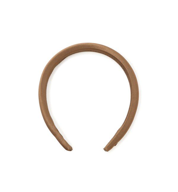 ROPE PICNIC PASSAGE「プレート付きサテンカチューシャ」|カチューシャ|