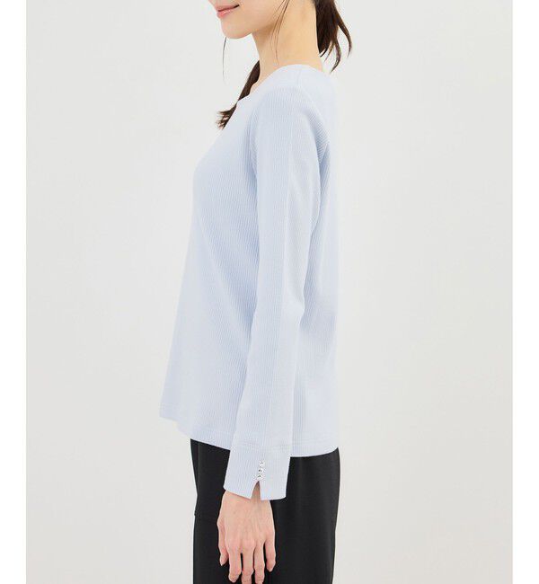 Rope&rsquo;Picnic「ハートネックリブジャケットインナー」|Tシャツ・カットソー|