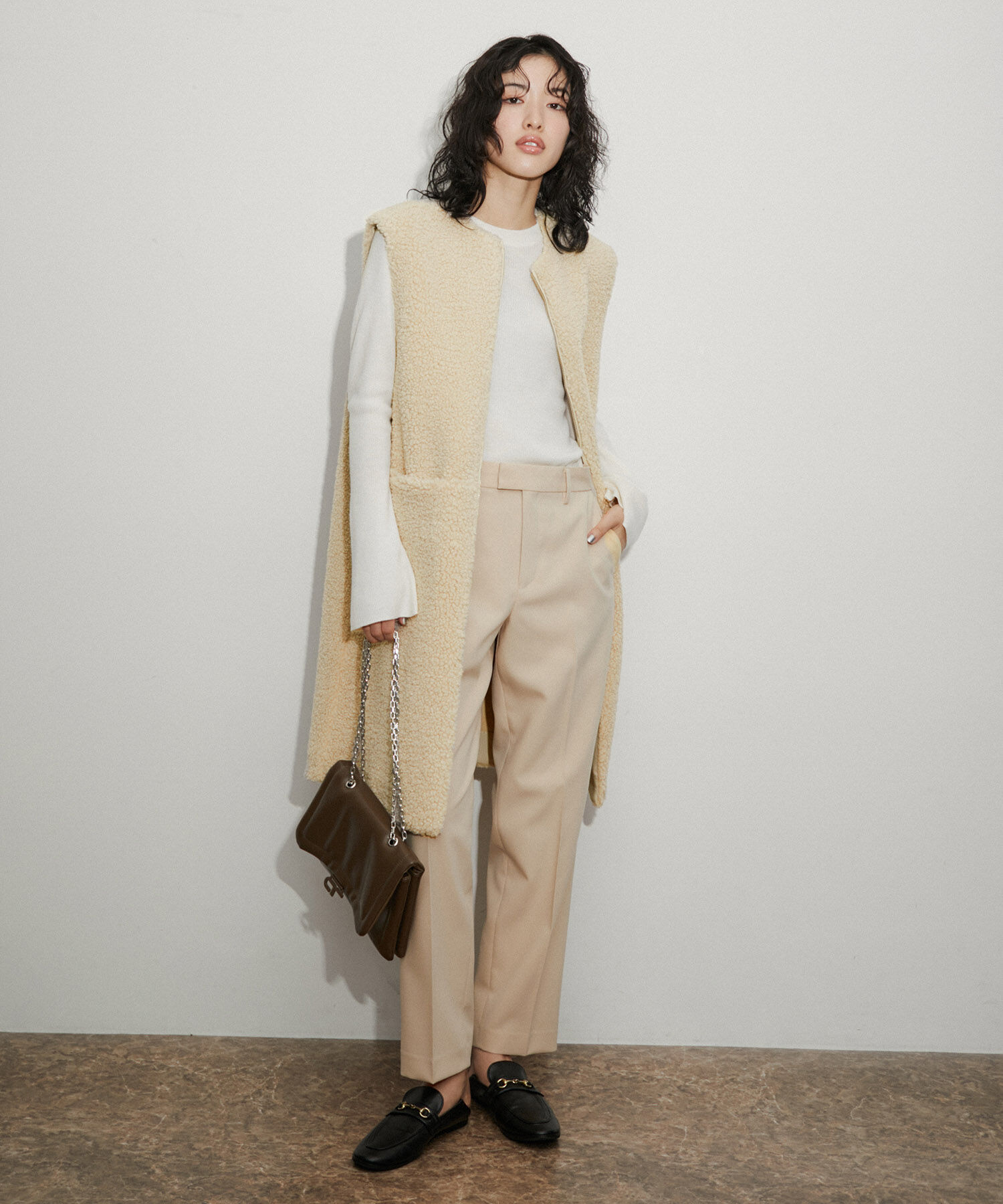 ADAM ET ROPE'「【サステナブル】ソフトビットローファー」|ローファー|