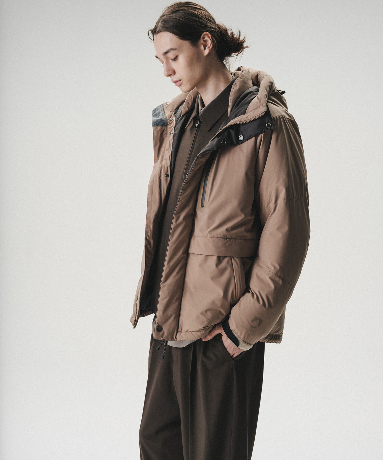 ADAM ET ROPE'「【ACT_01 AO】SHORT DOWN JACKET」|ダウン|