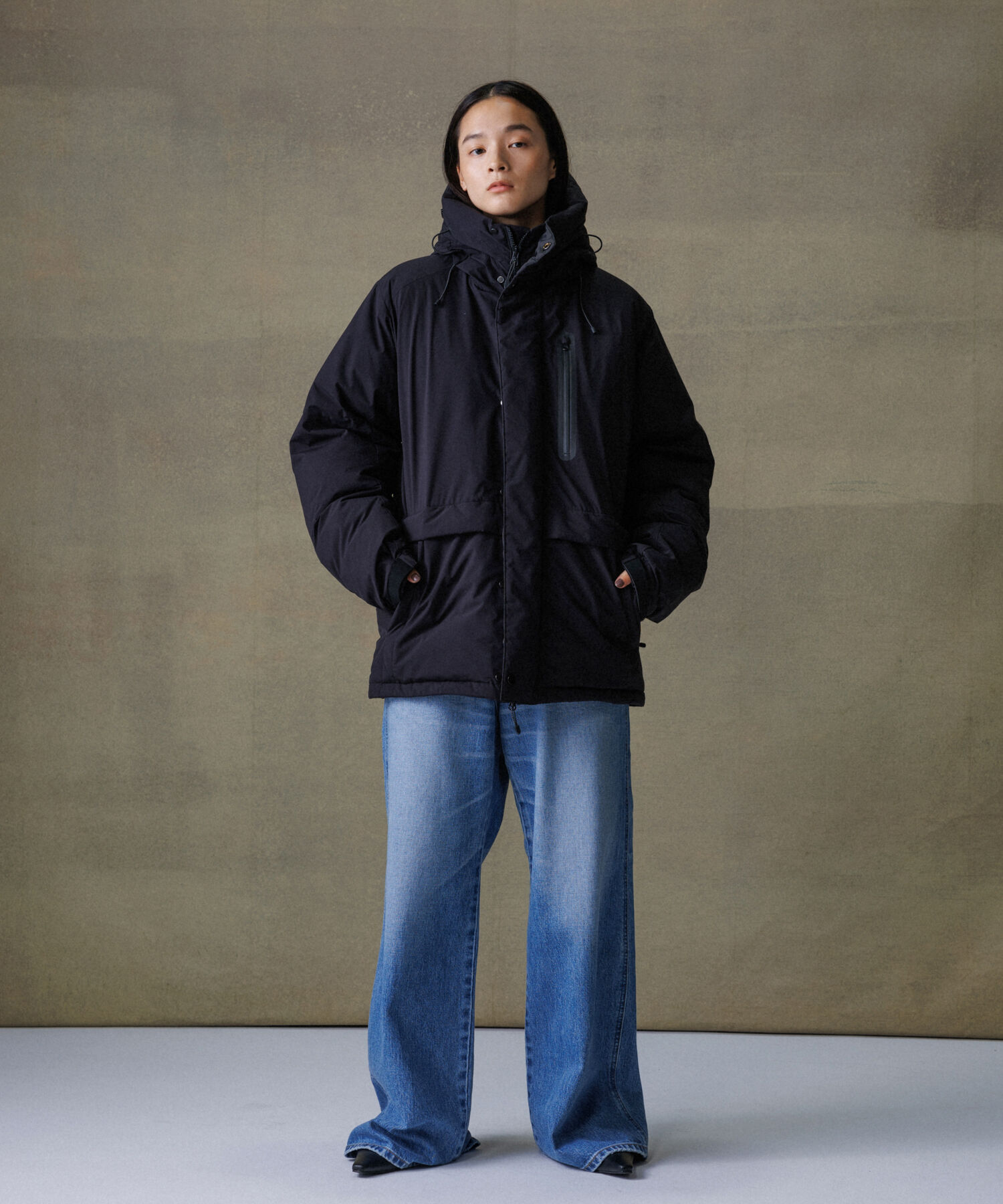 ADAM ET ROPE'「【ACT_01 AO】SHORT DOWN JACKET」|ダウン|