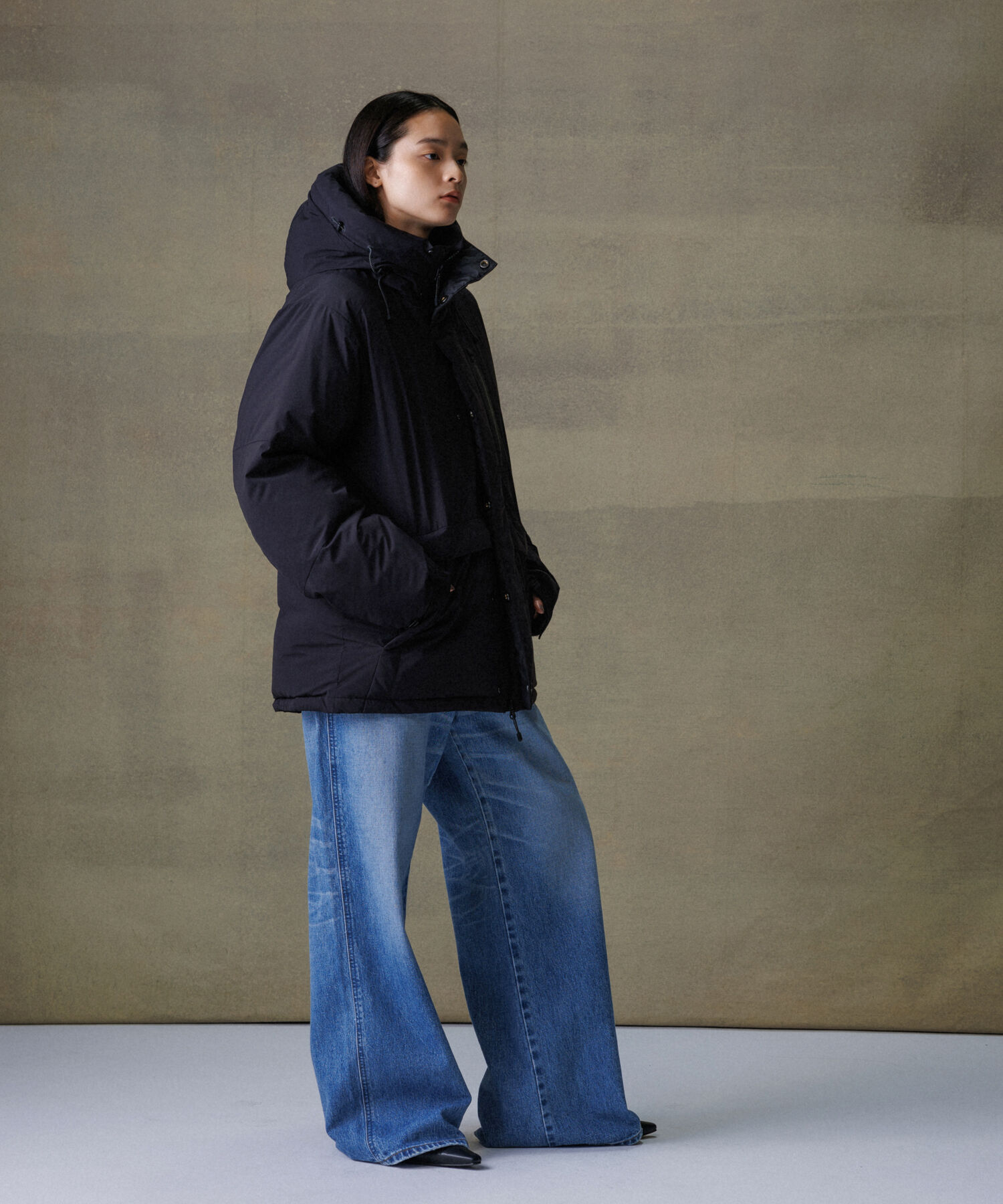 ADAM ET ROPE'「【ACT_01 AO】SHORT DOWN JACKET」|ダウン|