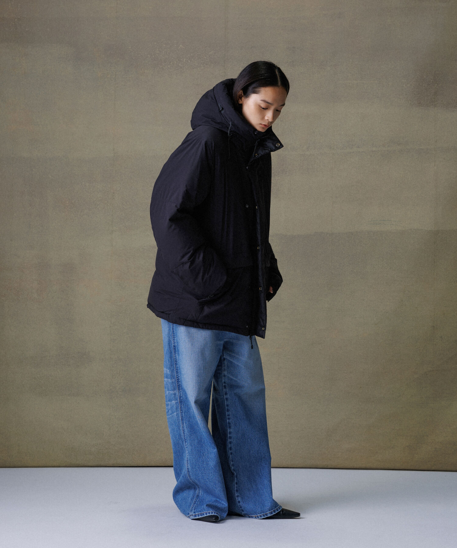 ADAM ET ROPE'「【ACT_01 AO】SHORT DOWN JACKET」|ダウン|