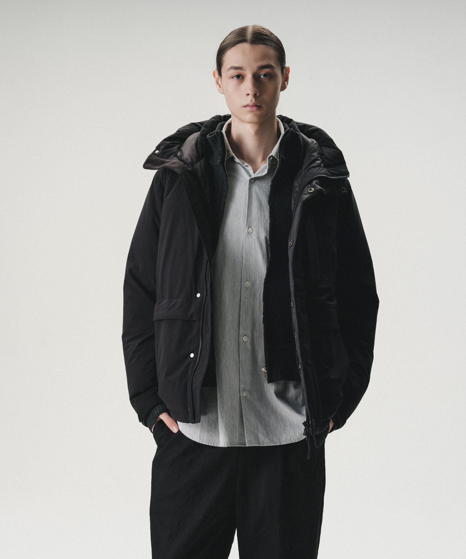 ADAM ET ROPE'「【ACT_01 AO】SHORT DOWN JACKET」|ダウン|