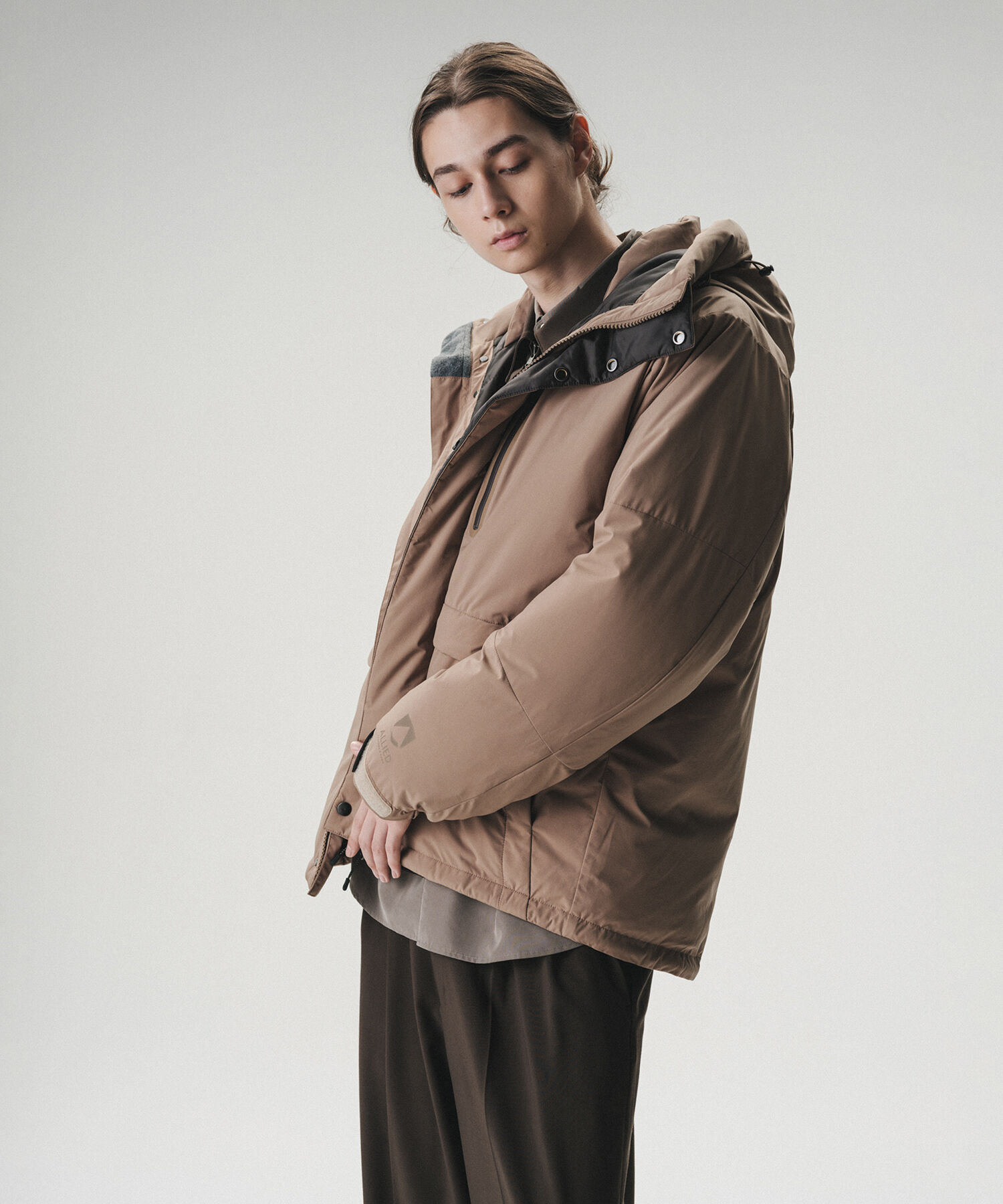 ADAM ET ROPE'「【ACT_01 AO】SHORT DOWN JACKET」|ダウン|ベージュ(27)