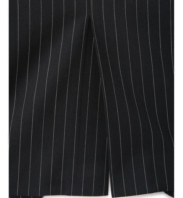 ADAM ET ROPE'「【EMOELLE】スリットネックハーフスリーブジャケット」|ノーカラージャケット|