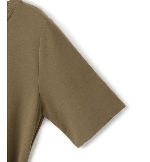 ADAM ET ROPE'「【サステナブル】ベルトコンビアシメワンピース」|ワンピース|