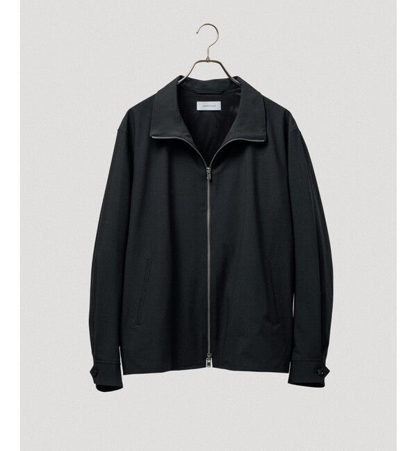 ADAM ET ROPE'「【DELEGANT】スタンドカラー ジップアップ ブルゾン / セットアップ対応」|ブルゾン・スタジャン|ブラック(01)