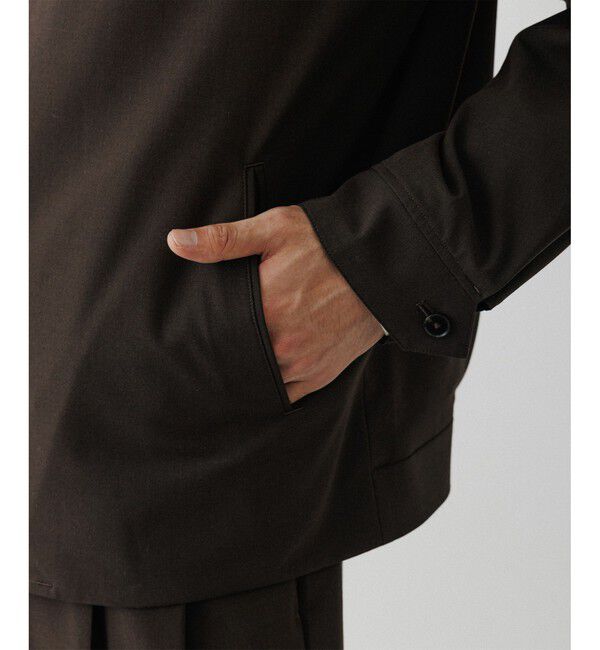 ADAM ET ROPE'「【DELEGANT】スタンドカラー ジップアップ ブルゾン / セットアップ対応」|ブルゾン・スタジャン|