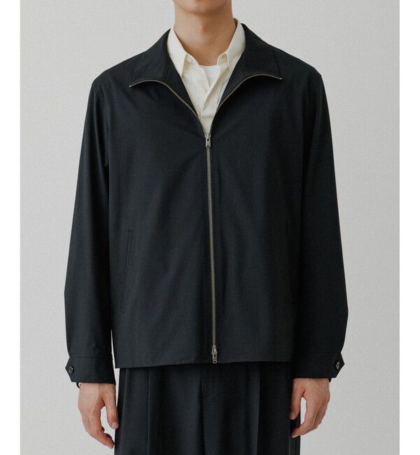 ADAM ET ROPE'「【DELEGANT】スタンドカラー ジップアップ ブルゾン / セットアップ対応」|ブルゾン・スタジャン|