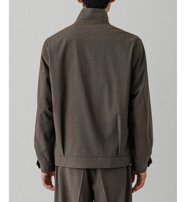 ADAM ET ROPE'「【DELEGANT】スタンドカラー ジップアップ ブルゾン / セットアップ対応」|ブルゾン・スタジャン|