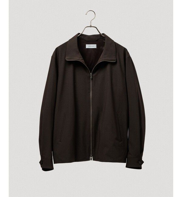ADAM ET ROPE'「【DELEGANT】スタンドカラー ジップアップ ブルゾン / セットアップ対応」|ブルゾン・スタジャン|ブラウン(20)