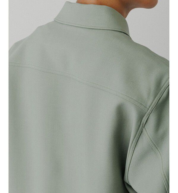 ADAM ET ROPE'「ダブルクロス シャツ ジャケット」|シャツ・ブラウス|